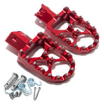 MX Foot Pegs Pedals For Yamaha PW50 / PW80 / TTR90/E / TW200 / Honda CR / CRF / XR 50 / 70 / 80 / 100 / 110 / Kawasaki KLX110