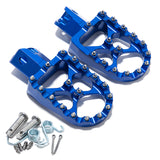 MX Foot Pegs Pedals For Yamaha PW50 / PW80 / TTR90/E / TW200 / Honda CR / CRF / XR 50 / 70 / 80 / 100 / 110 / Kawasaki KLX110