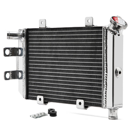 For CFMOTO 400NK / 650NK / 650TK / 650GT 2012-2025 26mm Aluminum Motorcycle Radiator Engine Cooling
