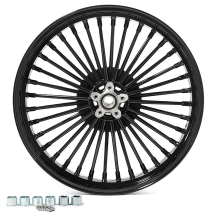 For Harley Davidson Softail / Dyna No ABS 21x3.5 Front Single Disc Fat Spoke Wheel