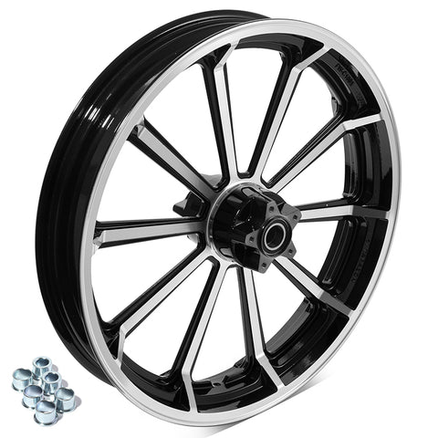 For Harley Davidson Touring 1984-2008 Electra Glide / Road King / Road Glide / Street Glide 21×3.5 Front Wheel Rim Hub Rotor Kits