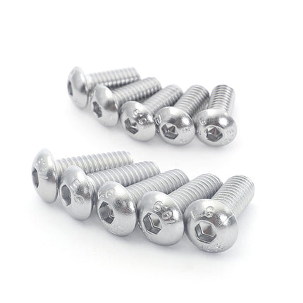 For Harley Sportster Dyna Softail Touring Front 5/16-18x3/4 & Rear 3/8-16x1 Brake Rotor Bolts Kit