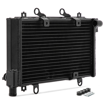 For Honda CBR400 NC23 1988-1989 Classic Supersport Black Aluminum Engine Radiator