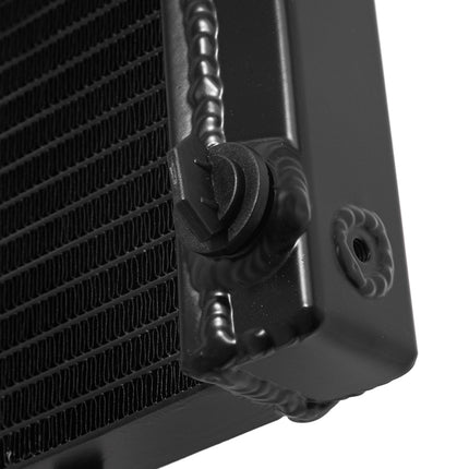 For Honda Hornet 250 / CB250F 1996-2007 Matte Black Aluminum Engine Radiator