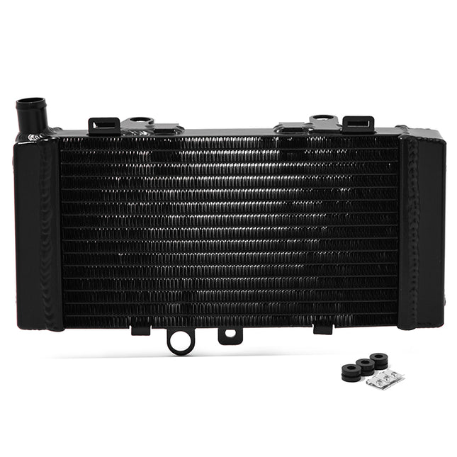 For Honda Hornet 250 / CB250F 1996-2007 Matte Black Aluminum Engine Radiator