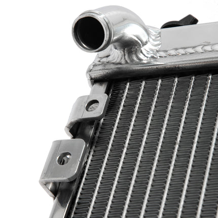 For Honda VTR1000 SP1 RC51 2000-2001 OEM 19010-MCF-003 High-Performance Silver Aluminum Radiator