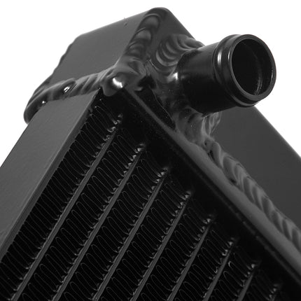 For Honda VTR250 V-Twin 1998-2008 Matte Black Aluminum Radiator Assembly