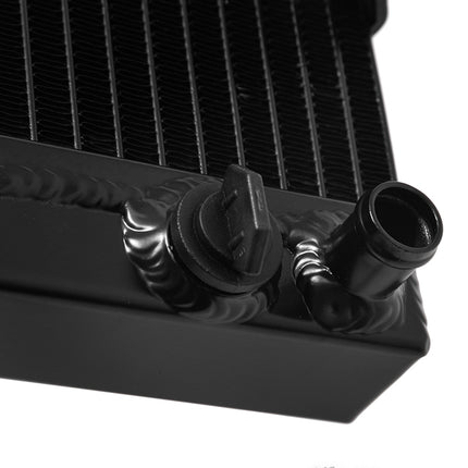 For Honda VTR250 V-Twin 1998-2008 Matte Black Aluminum Radiator Assembly
