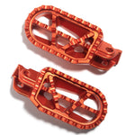 For KTM 690 RALLY FACTORY REPLICA 07-10 / 450 RALLY FACTORY REPLICA 11-22 Foot Pegs Footpegs Footrest Pedals