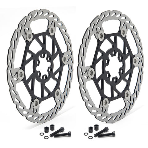 For Sur-Ron Light Bee X / Segway X160 X260 / 79Bike Falcon M / E Ride Pro-SS Oversize Front Rear Brake Disc Rotors & Adapters