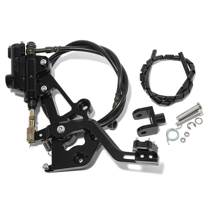 For Talaria Komodo Mineral Oil Hydraulic Rear Foot Brake Bracket Kit