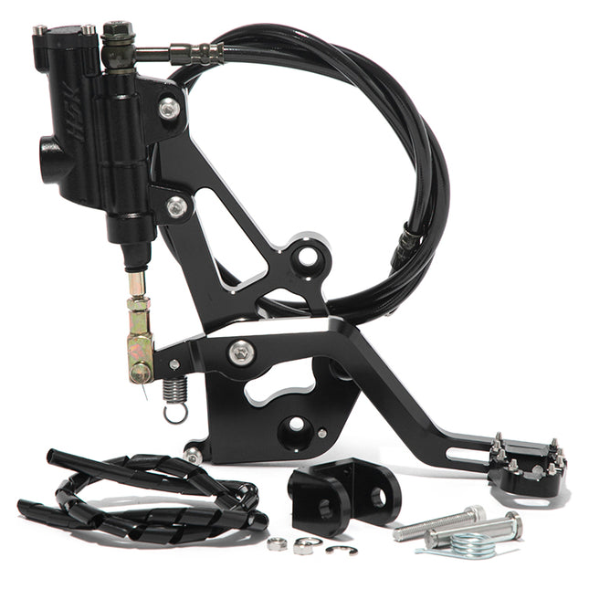 For Talaria Komodo Mineral Oil Hydraulic Rear Foot Brake Bracket Kit