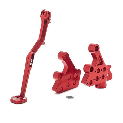 For Talaria Sting MX5 Pro Front / Rear Foot Pegs Pedal Bracket & Kickstand Set