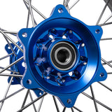 21" 17" Front 17" 19" Rear Spoked Wheel Rim Hub Set for Yamaha WR250F 2015-2019 / WR450F 2012-2018