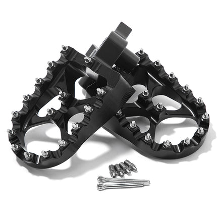 For Yamaha YZ250F 2024-2026 / YZ250FX 2025-2026 / YZ450F 2023-2026 Foot Pegs Footpegs Footrest Pedals