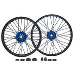 17" 21" Front 17" 18" Rear Spoked Wheel Rim Hub Set for Yamaha YZ250FX 2015-2025 / YZ450FX 2016-2025 / WR250F 2020-2025 / WR450F 2019-2025