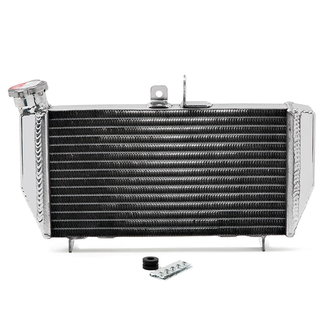 For Yamaha YZF-R3 2025-UP Aluminum Radiator Replacement 26MM Core Silver
