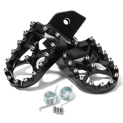 For BMW F650GS ( Single ) 2000-2007 / F650GS ( Twin ) 2008-2012 Foot Pegs Footpegs Footrest Pedals