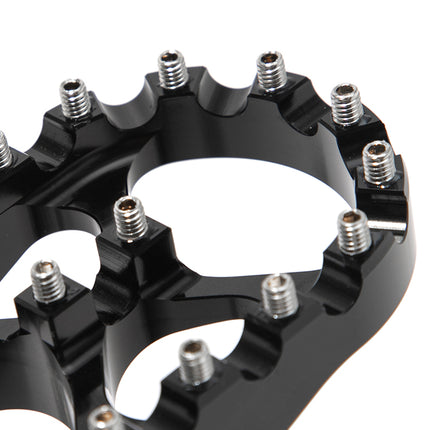 For BMW F650GS ( Single ) 2000-2007 / F650GS ( Twin ) 2008-2012 Foot Pegs Footpegs Footrest Pedals