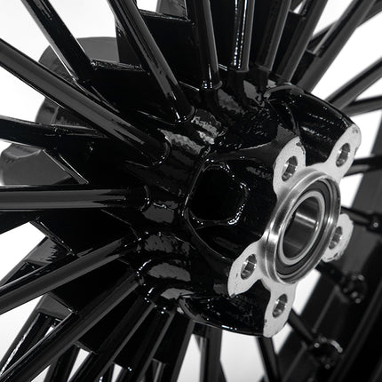 For Harley Davidson Softail Heritage / Fat Boy / Slim / Deuce / Deluxe 21×2.15 Aluminum Fat Spoke Front Wheel Rim