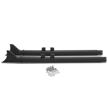 For Harley Davidson Touring Electra Glide / Street Glide / Road Glide / Road King / Tour Glide 1995-2016 Fishtail Slip on Muffler Exhaust Pipes