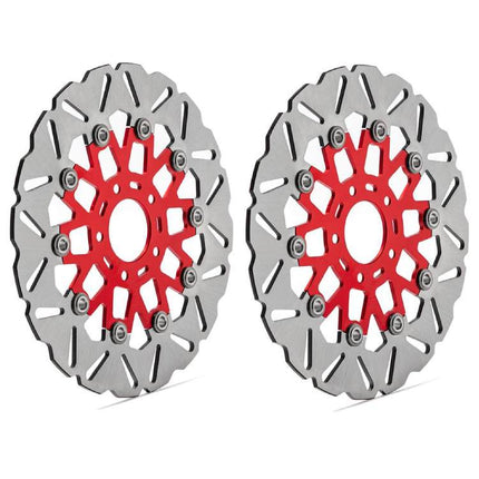 For Harley Davidson Dyna FXDBC Street Bob LTD 16 / FXDF Fat Bob 08-17 / FXDL Low Rider 14-17 11.8 Front 11.5 Rear Brake Disc Rotors