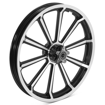 For Harley Softail Heritage Fatboy Deluxe Deuce Slim Standard Custom Springer Night Train 21×2.15 / 16×3.5 Front Wheel Rim Hub