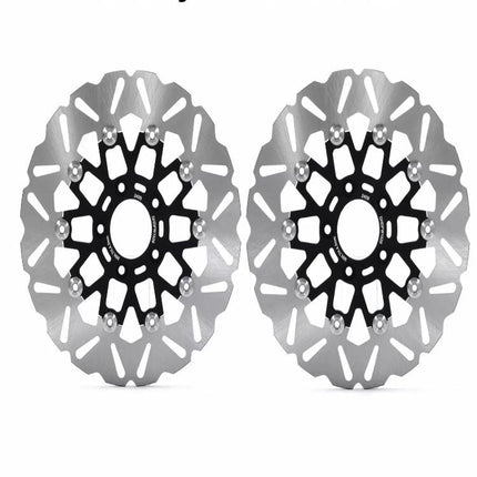 For Harley Davidson Trike FLHTCUTG Glide Ultra Classic 2009-2013 / Tri Glide Ultra 2014-2021 2pcs 11.8 Inch Front Brake Disc Rotors