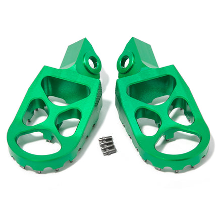 For Kawasaki KX65 / KX80 / KX85 / KX100 / KX112 1998-2025 Footpegs Footrest Pedals