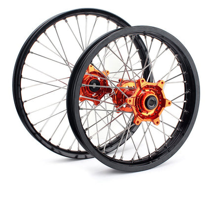 For Stark Varg Alpha 80HP / (Standard) 60HP All Aluminum Front Rear Spoke Wheel Rim Hub Set