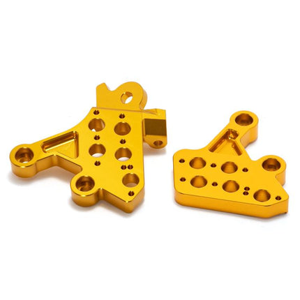 For Sur-Ron Light Bee X / Segway X260 / 79Bike Falcon M Front Rear Foot Peg Pedal Bracket Set