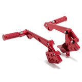 For Sur-Ron Light Bee X / Talaria Sting MX5 Pro / Segway X260 / 79Bike Falcon M Front Rear Foot Peg Pedal Bracket Set