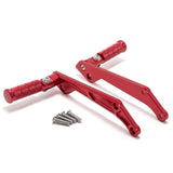 For Sur-Ron Light Bee X / Talaria Sting MX5 Pro / Segway X260 / 79Bike Falcon M Front Rear Foot Peg Pedal Bracket Set