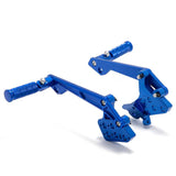 For Sur-Ron Light Bee X / Talaria Sting MX5 Pro / Segway X260 / 79Bike Falcon M Front Rear Foot Peg Pedal Bracket Set