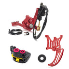 US ONLY/Foot Brake+Dual Caliper Bracket+ Caliper / Red
