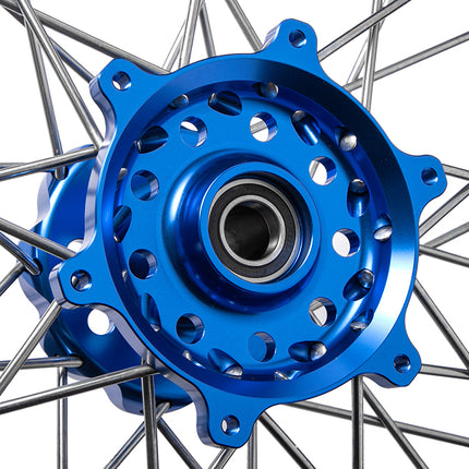 17" 21" Front 17" 18" Rear Spoked Wheel Rim Hub Set for Yamaha YZ250FX 2015-2025 / YZ450FX 2016-2025 / WR250F 2020-2025 / WR450F 2019-2025