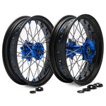 17" 21" Front 17" 18" Rear Spoked Wheel Rim Hub Set for Yamaha YZ250FX 2015-2025 / YZ450FX 2016-2025 / WR250F 2020-2025 / WR450F 2019-2025