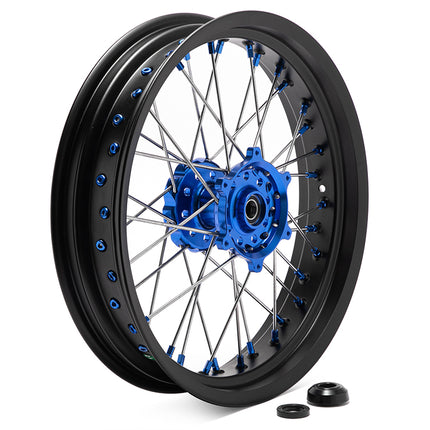 17" 21" Front 17" 18" Rear Spoked Wheel Rim Hub Set for Yamaha YZ250FX 2015-2025 / YZ450FX 2016-2025 / WR250F 2020-2025 / WR450F 2019-2025