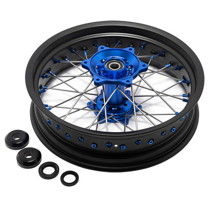 17" 21" Front 17" 18" Rear Spoked Wheel Rim Hub Set for Yamaha YZ250FX 2015-2025 / YZ450FX 2016-2025 / WR250F 2020-2025 / WR450F 2019-2025