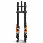 Black/Front Fork Suspension
