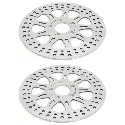 For Harley Davidson Trike FLHTCUTG Tri Glide Ultra 2014-2021 / FLRT Freewheeler 2015-2021 Front / Rear Brake Disc Rotors