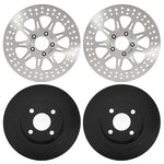 For Harley Davidson Trike FLHTCUTG Tri Glide Ultra 2014-2021 / FLRT Freewheeler 2015-2021 Front / Rear Brake Disc Rotors