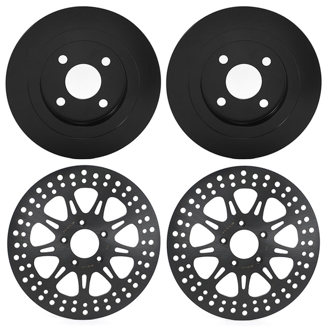 For Harley Davidson Trike FLHTCUTG Tri Glide Ultra 2014-2021 / FLRT Freewheeler 2015-2021 Front / Rear Brake Disc Rotors