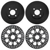 For Harley Davidson Trike FLHTCUTG Tri Glide Ultra 2014-2021 / FLRT Freewheeler 2015-2021 Front / Rear Brake Disc Rotors