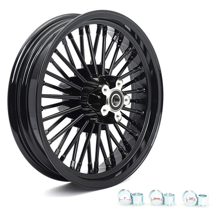 Front Rear Dual Disc Fat Spoke Wheels for Harley Sportster Iron XL883N XL1200N 2000-2023