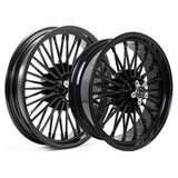 Front Rear Fat Spoke Wheels for Harley Sportster Iron XL883N XL1200N 2000-2023