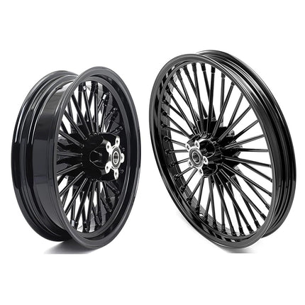 Front Rear Dual Disc Fat Spoke Wheels for Harley Sportster Iron XL883N XL1200N 2000-2023