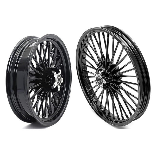 Front Rear Dual Disc Fat Spoke Wheels for Harley Sportster Iron XL883N XL1200N 2000-2023