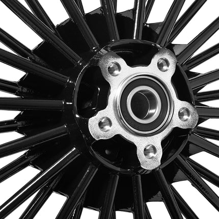 Front Rear Dual Disc Fat Spoke Wheels for Harley Sportster Iron XL883N XL1200N 2000-2023