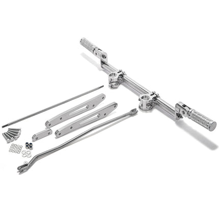 CNC Forward Control Highway Foot Pegs Kit for Triumph Bonneville T100 T120 2016-up